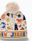 New Jersey Hats with Pom Pom