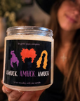 Halloween-Themed Soy Candles