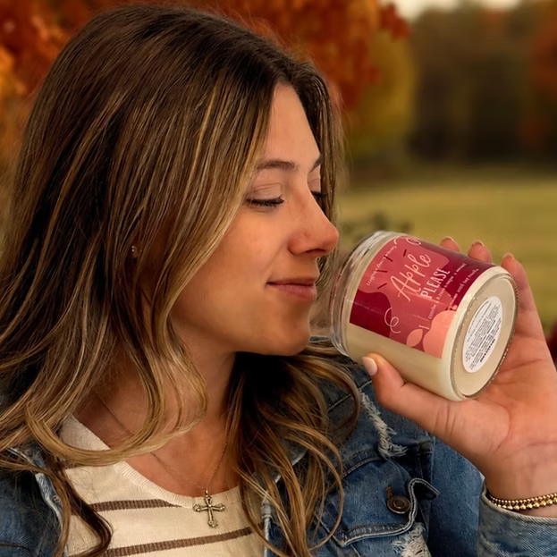Fall-Themed Soy Candles