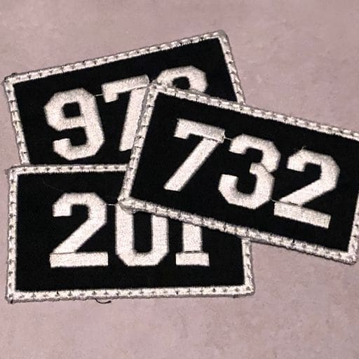 Area Code Patch - Apparel & Accessories