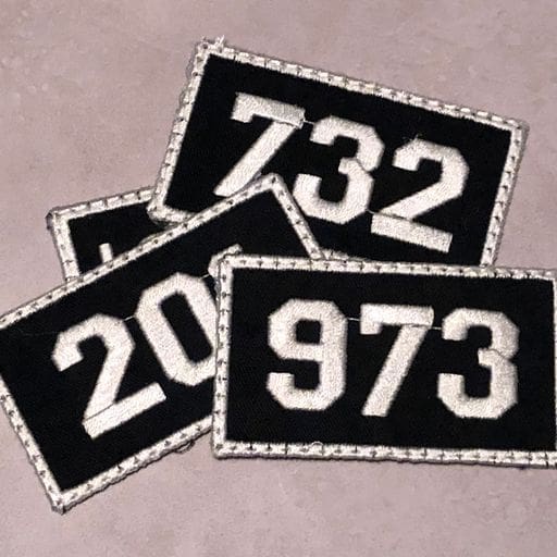 Area Code Patch - Apparel & Accessories