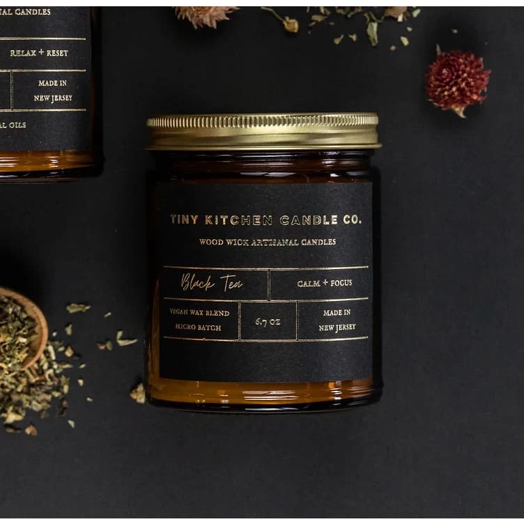 Artisanal Wood Wick Candles - Candles