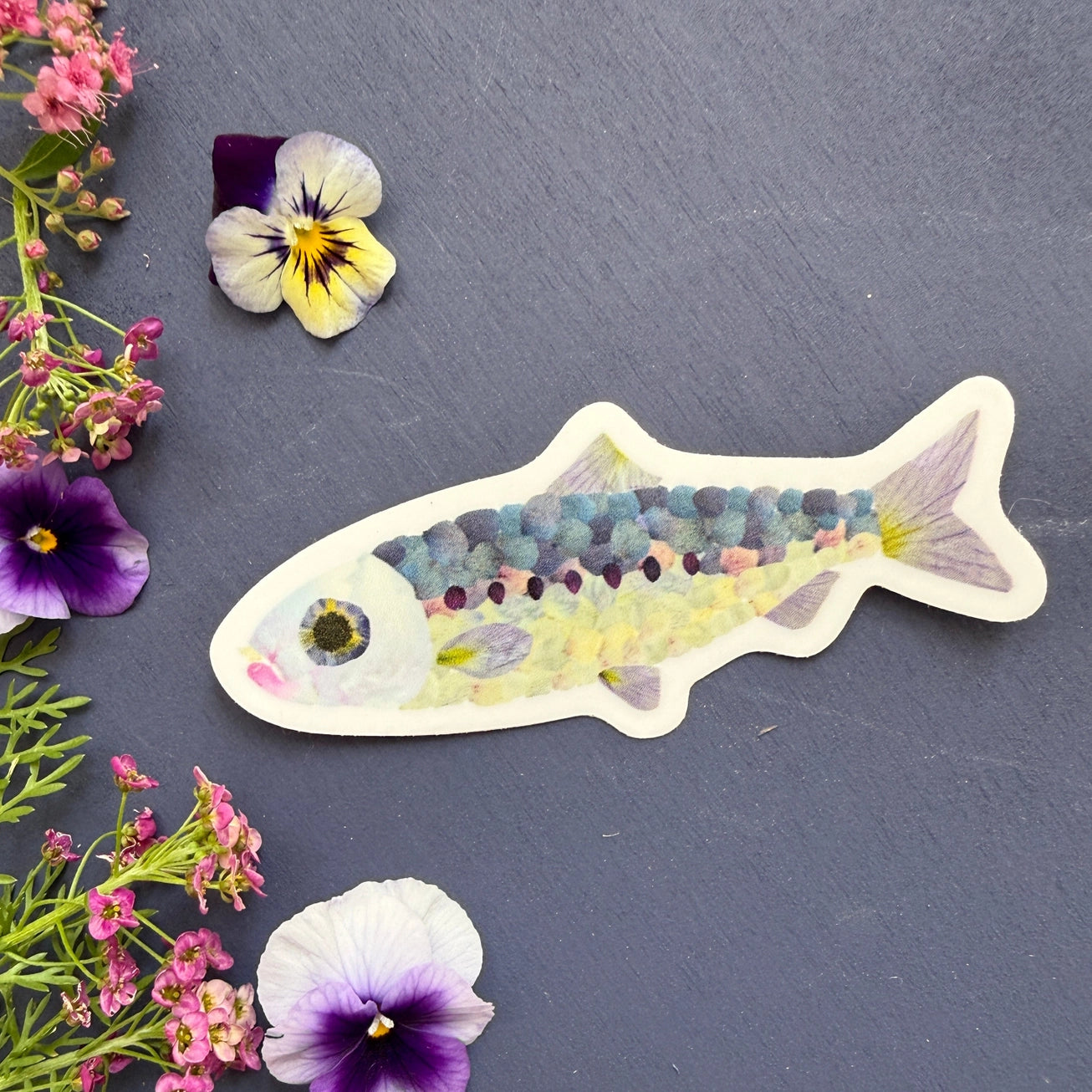 Pressed Flower Print - Vinyl Stickers