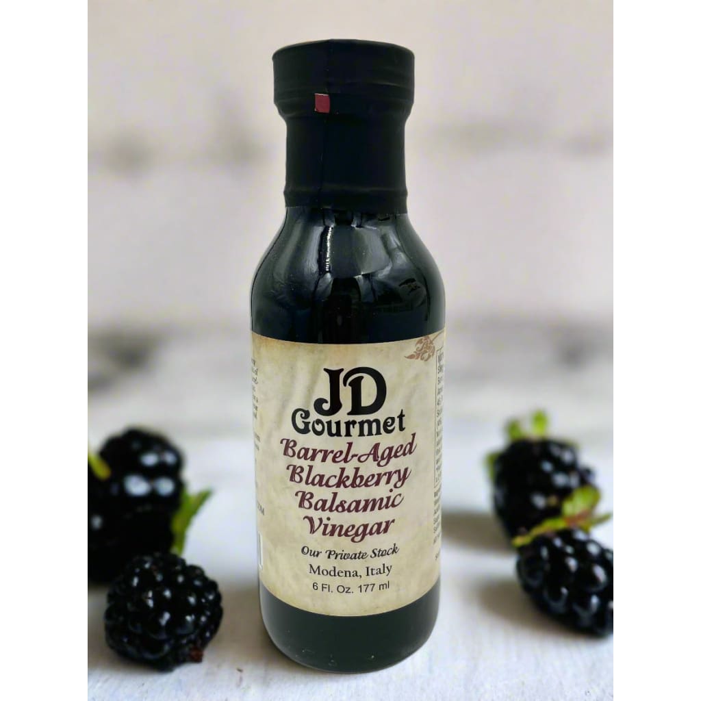 Barrel-Aged Balsamic Vinegar 6oz. - Blackberry Balsamic - Good Eats