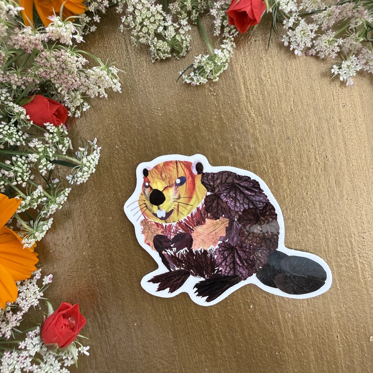 Pressed Flower Print - Vinyl Stickers