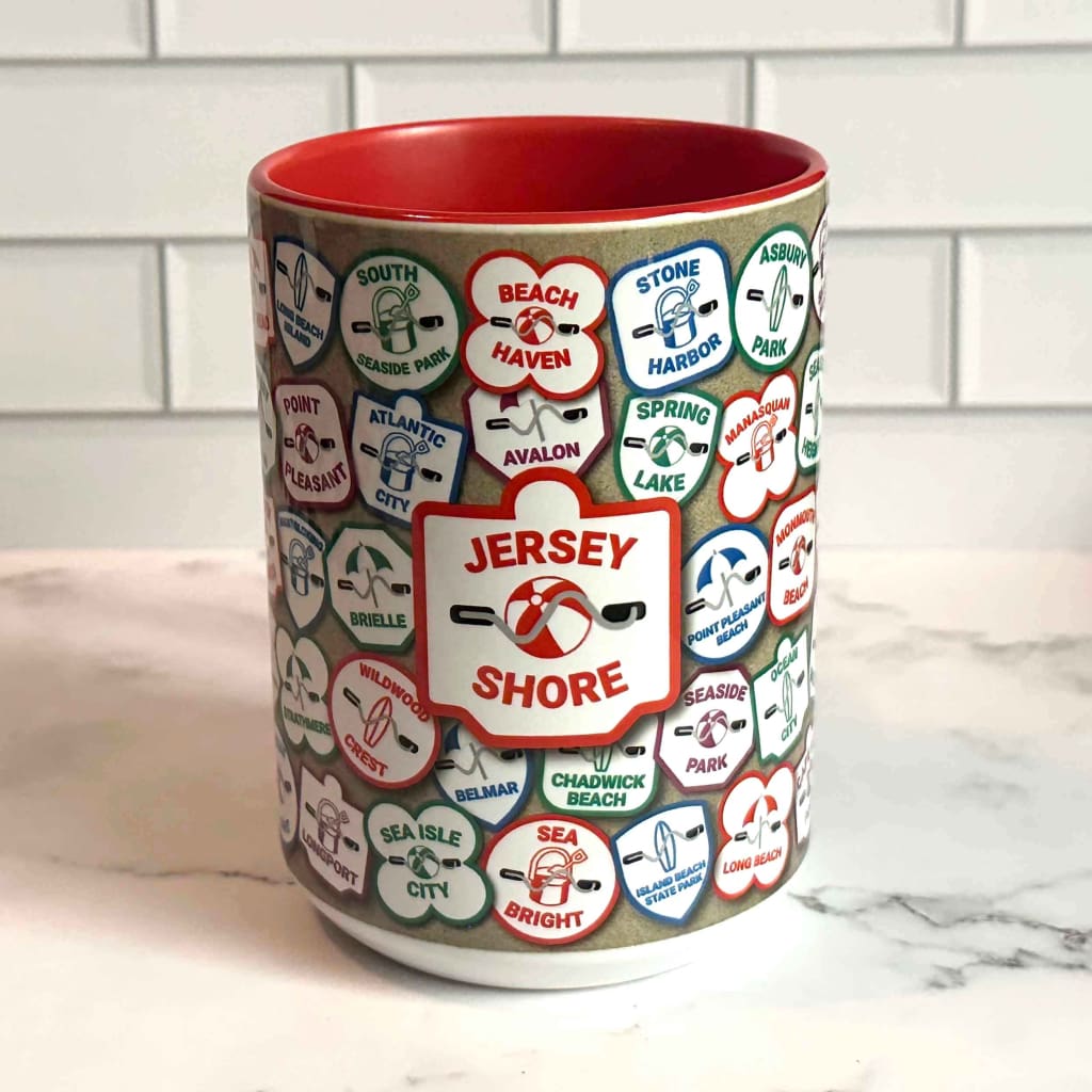 Beach Badge Mug