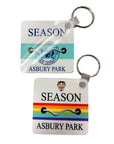 Beach Tag Key Ring - Asbury Park - Home & Lifestyle