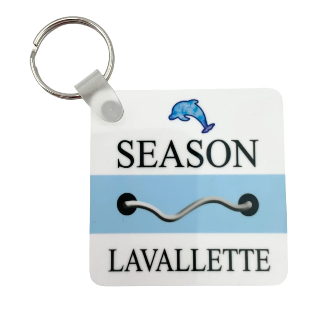Beach Tag Key Ring - Lavallette - Home &amp; Lifestyle