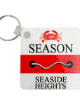 Beach Tag Key Ring - Seaside Heights - Home & Lifestyle