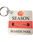Beach Tag Key Ring - Seaside Park - Home & Lifestyle