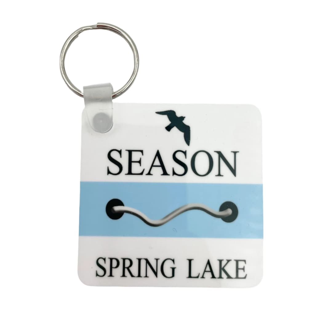 Beach Tag Key Ring - Spring Lake - Home &amp; Lifestyle