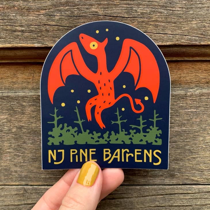 Birth of the Jersey Devil (NJ Pine Barrens) Vinyl Decal/Sticker