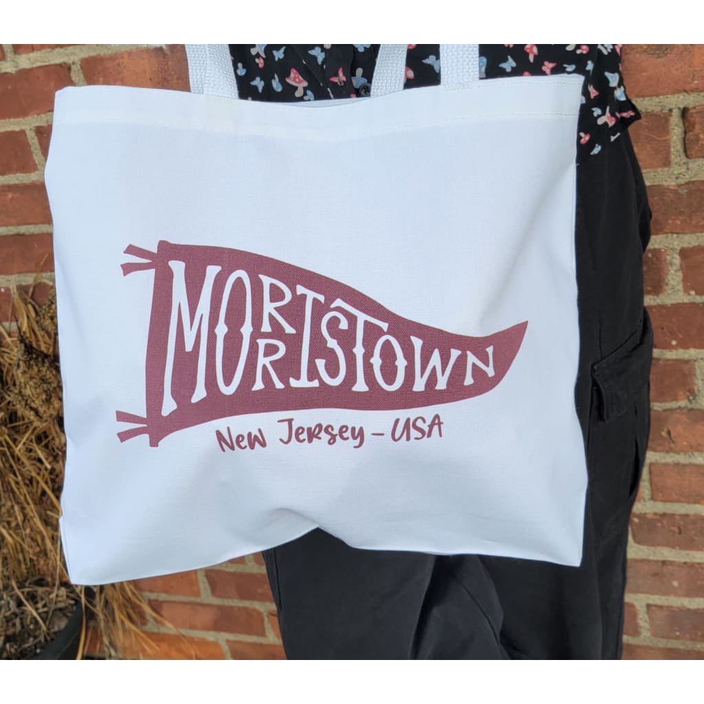 Canvas Tote - Morristown Pennant - Jewelry & Accessories