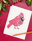 Pressed Flower Collage Greeting Cards