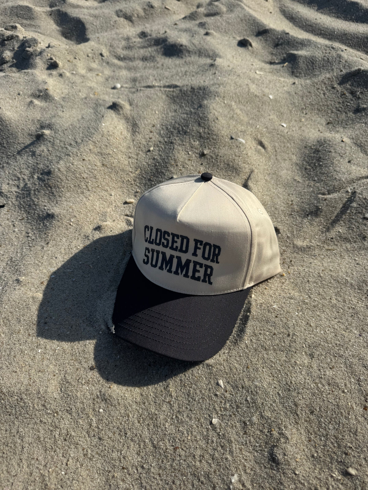 Closed for Summer Trucker Hat - Charcoal