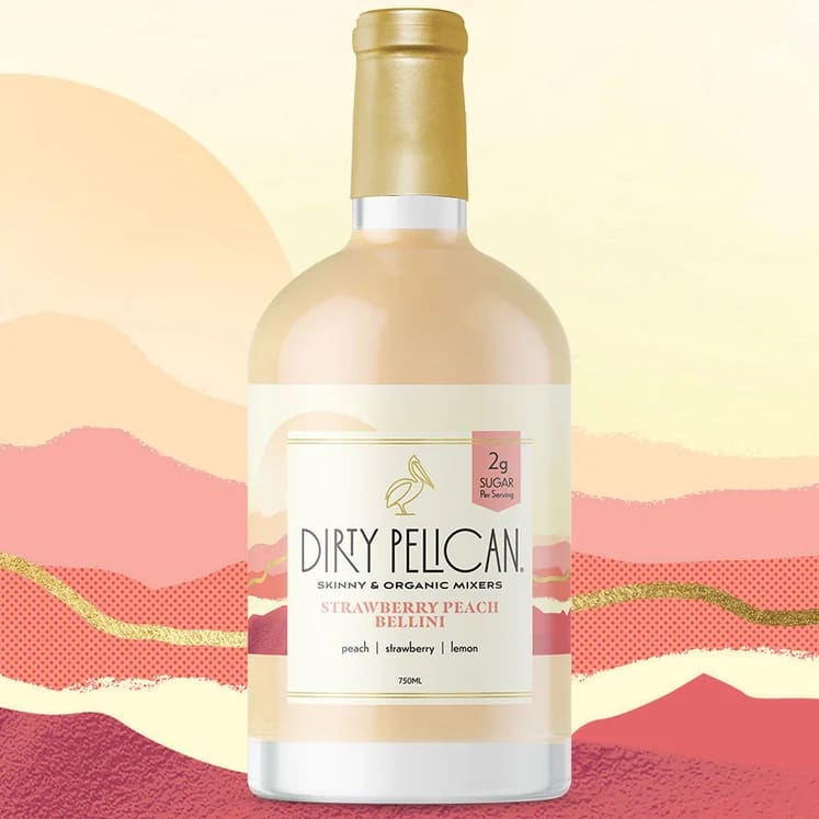 Cocktail Mixers - Strawberry Peach Bellini