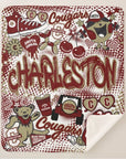 Collegiate Sherpa Blanket - Charleston (Girls) - Home & Lifestyle