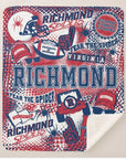 Collegiate Sherpa Blanket - Richmond (Guys) - Home & Lifestyle