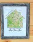 Custom New Home Framed Print - Home & Garden