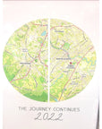 Custom ’The Journey Continues’ Framed Print