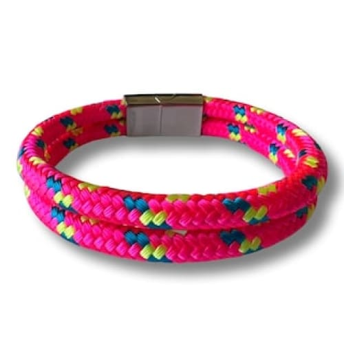 Double Pink Bikini Nautical Bracelet - Jewelry & Accessories