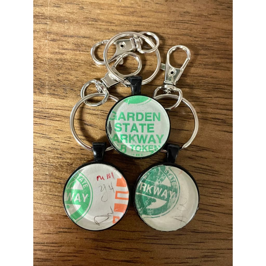 Double-Sided Charm/ Keychain - Parkway Token Wrapper - Jewelry &amp; Accessories