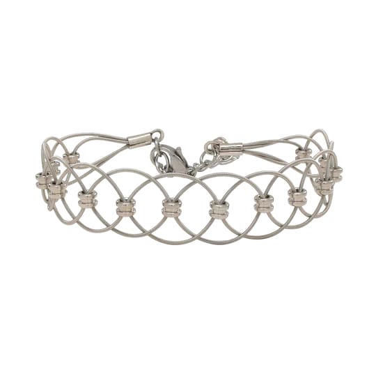 Duet Guitar String Bracelet - Silver - Jewelry &amp; Accessories