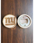 Engraved Disk Bottle Openers - Jersey and Sports Themed - NY Giants - Home & Lifestyle