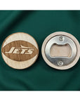 Engraved Disk Bottle Openers - Jersey and Sports Themed - NY Jets - Home & Lifestyle