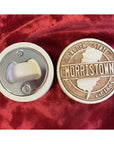 Engraved Disk Bottle Openers - Towns - Morristown - Home & Lifestyle
