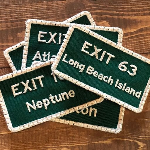 Exit and NJ-Themed Patches - Exit Cape May - Apparel & Accessories