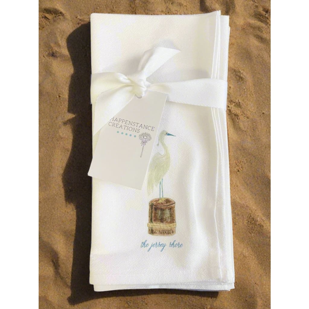 Flour Sack Napkins - Set of 2 - Egret - Home &amp; Lifestyle