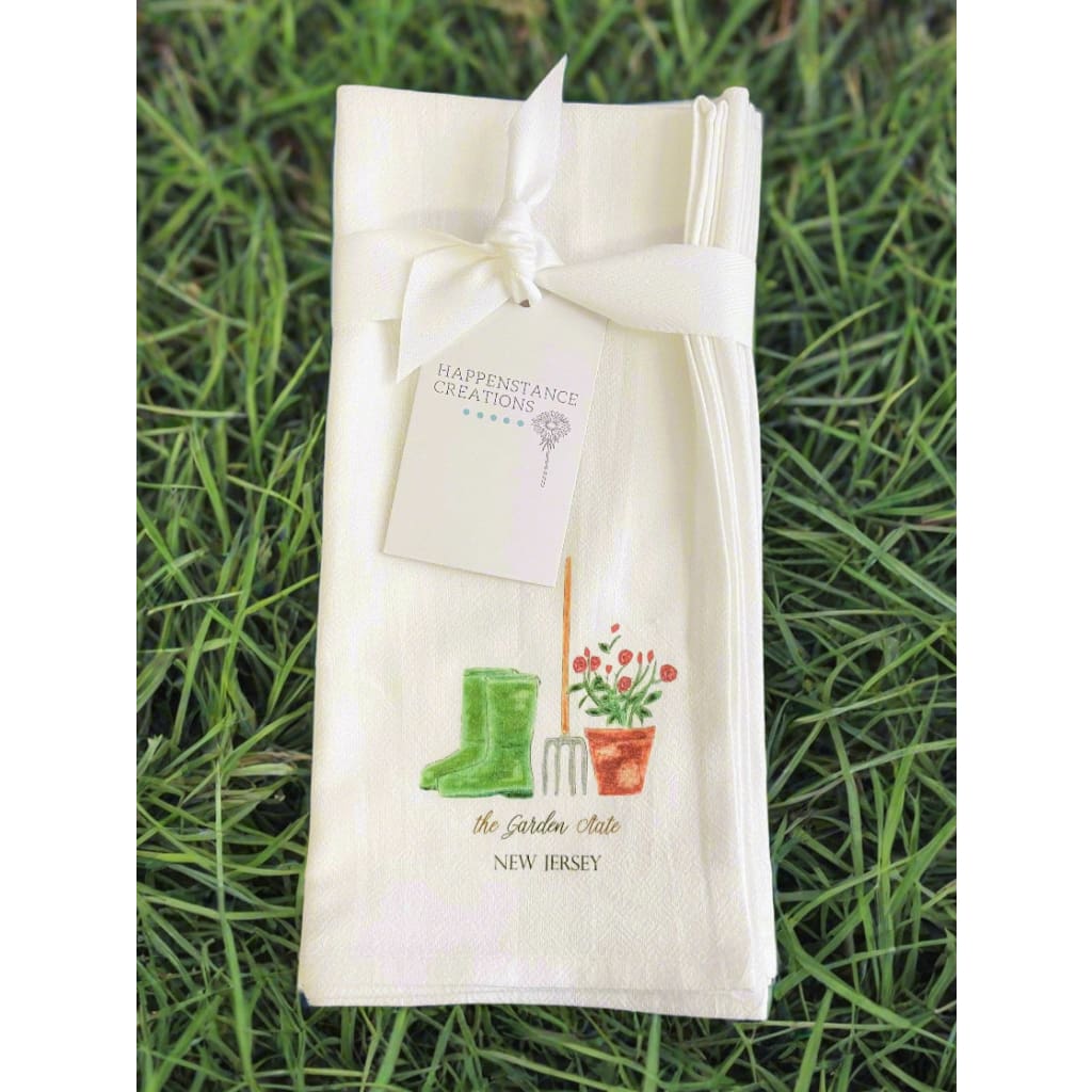 Flour Sack Napkins - Set of 2 - Garden - Home &amp; Lifestyle