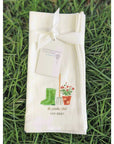 Flour Sack Napkins - Set of 2 - Garden - Home & Lifestyle