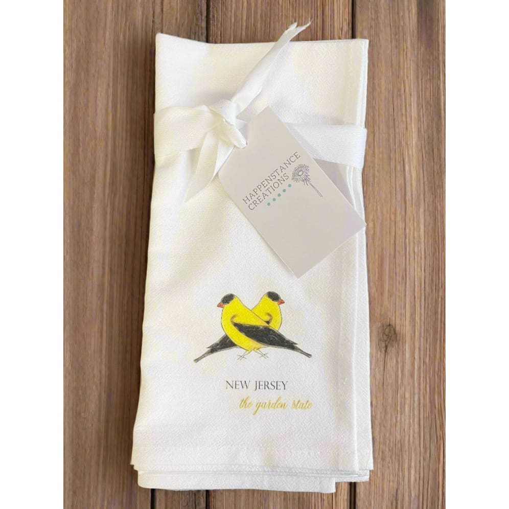Flour Sack Napkins - Set of 2 - Goldfinch - Home &amp; Lifestyle