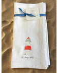 Flour Sack Napkins - Set of 2 - Lighthouse - Home & Lifestyle