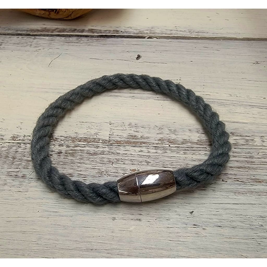 Foggy Gray Nautical Bracelet - Jewelry & Accessories