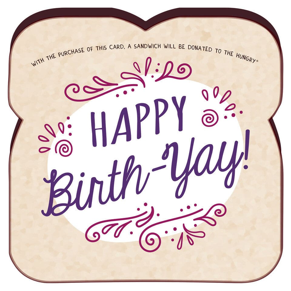 Food for Thoughts Greeting Cards - Happy Birth-YAY! 111-10 - Books &amp; Cards