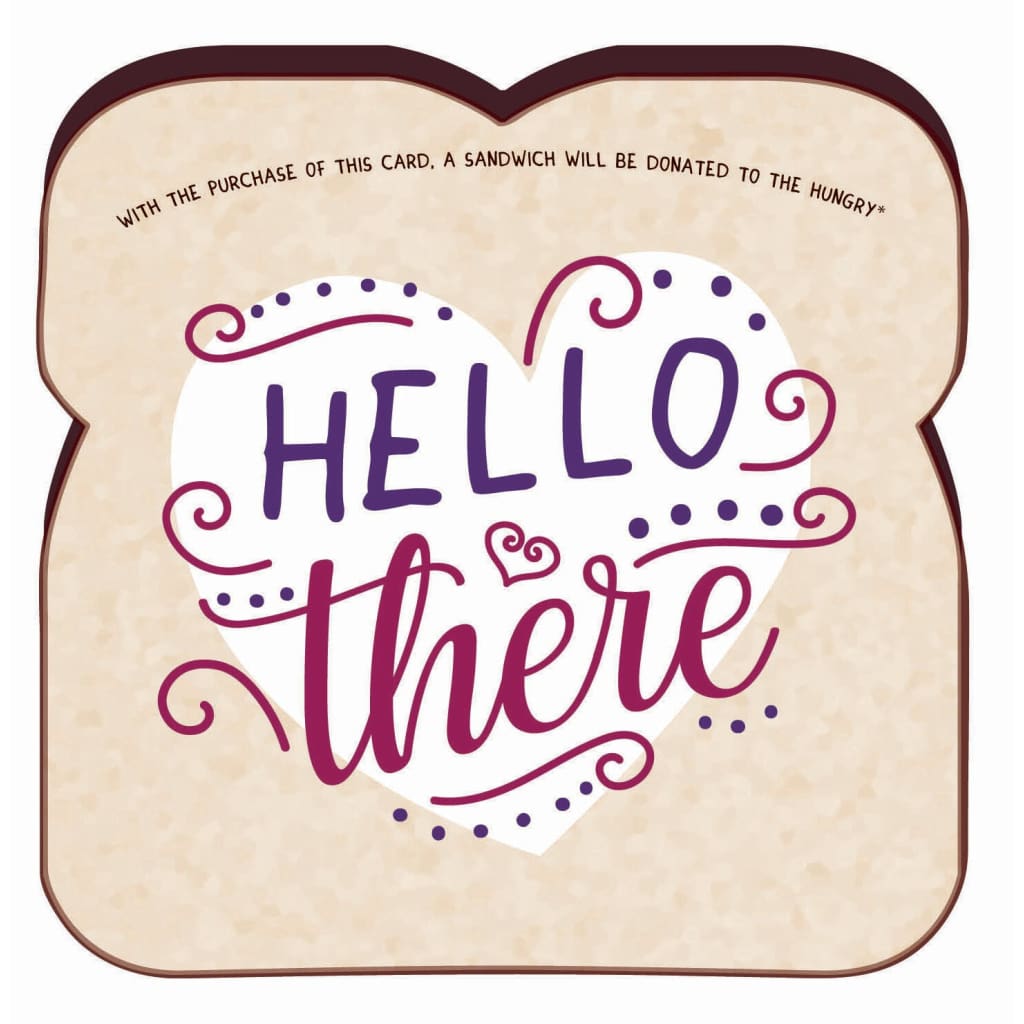 Food for Thoughts Greeting Cards - Hello There 401-01 - Books &amp; Cards