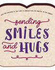 Food for Thoughts Greeting Cards - Sending Smiles and Hugs 401-02 - Books & Cards