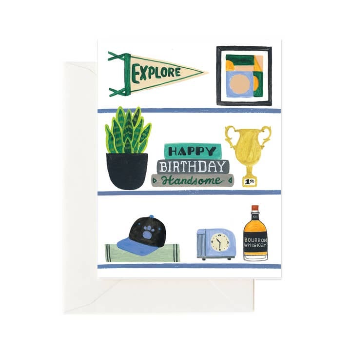 Forage Paper Co. Single Greeting Cards - Birthday - Handsome