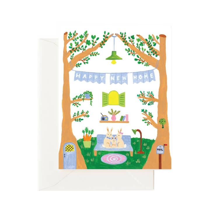 Forage Paper Co. Single Greeting Cards - Housewarming - Treehouse