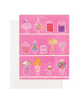 Forage Paper Co. Single Greeting Cards - Valentine’s - Pink Candy Shelfie