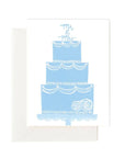 Forage Paper Co. Single Greeting Cards - Wedding - Cake Congrats