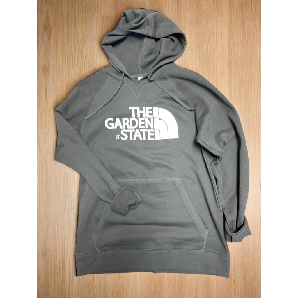 Garden State Hoodie - Charcoal and White