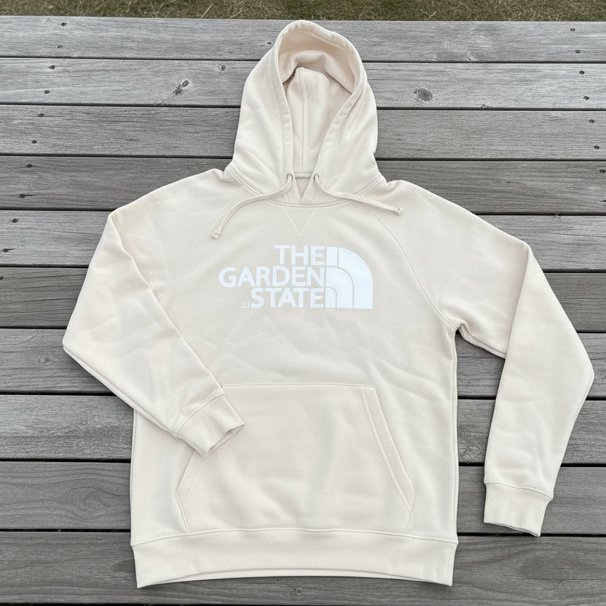 Garden State Hoodie - Cream and White