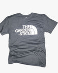 Garden State Short Sleeve T-Shirt - Small / Charcoal + White