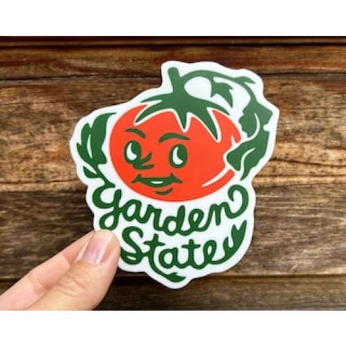 Garden State Tomato Vinyl Decal/Sticker