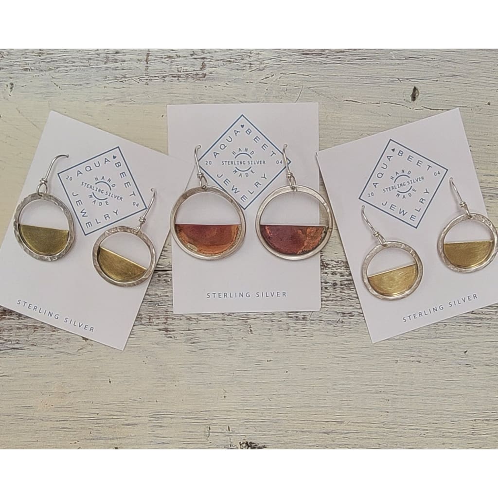 Glass Half Full Earrings - Jewelry & Accessories