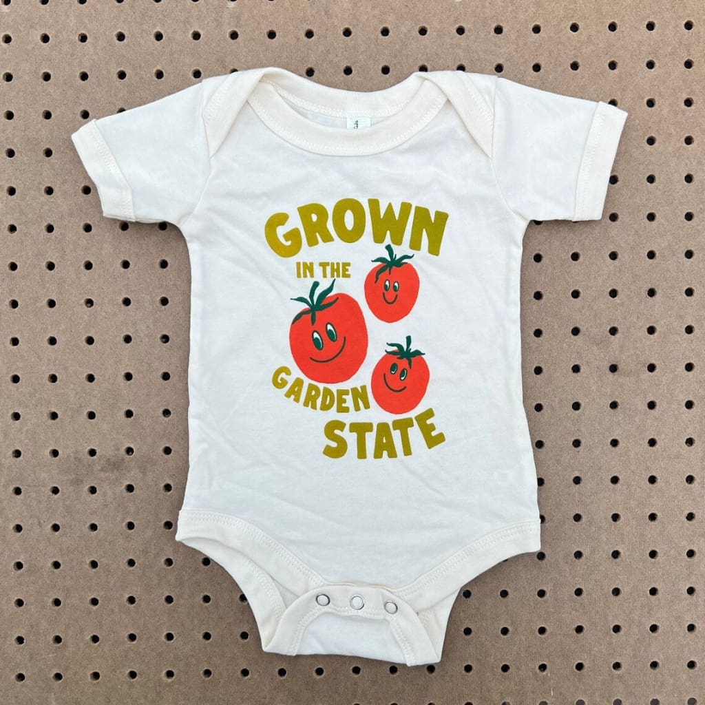 Grown in the Garden State Baby Onesie - 3-6 Month - Clothing